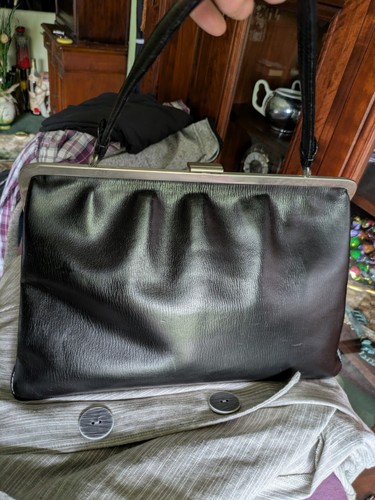 Vintage lederhandtasche - vintage,