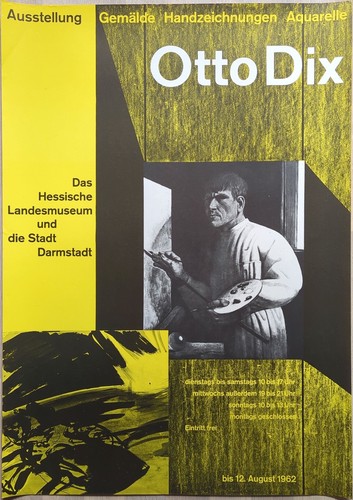 Poster plakat otto dix - poster,