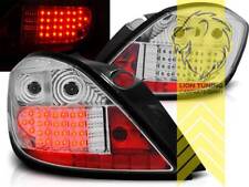 LED Rückleuchten Heckleuchten für Opel Astra H weiss chrom