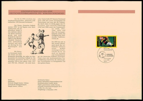 Brd sammelblatt 1995 - brd, 1995/41