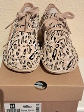 Clarks Halbschuh Funny Dreams Gr. 39 Black Sand Print Weite H Leder Damen