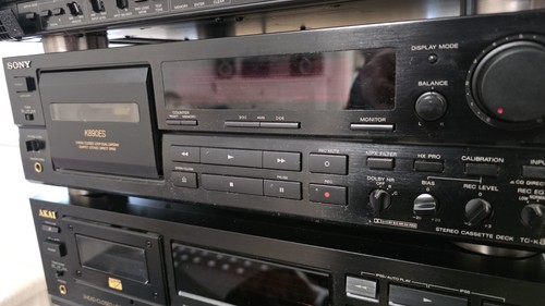 Sony k890 kassettendeck - sony, es