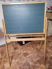 Alte Kindertafel Schultafel Kreide Vintage Standtafel aus den 1960/1970er Jahren