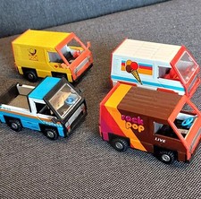 MBS 4x Blechspielzeug FILIUS