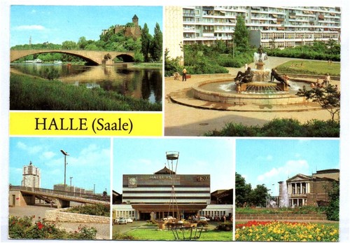 Halle saale magistrale - ak,