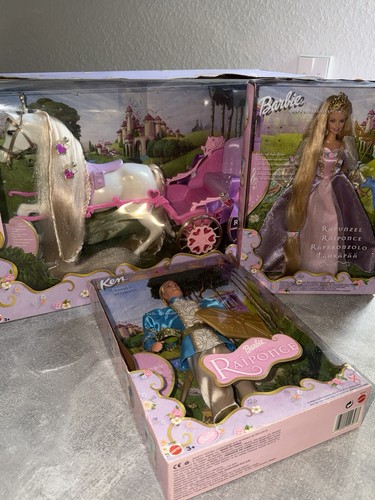 Barbie rapunzel ken - rapunzel, mit