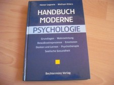 Heiner Legewie / Wolfram Ehlers HANDBUCH MODERNE PSYCHOLOGIE *Hardcover*