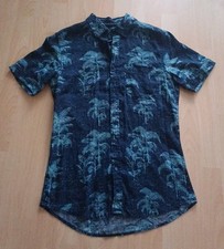 Hemd Kurzarm  Mit Palmen