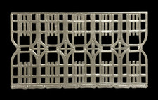 alte Dresdner Pappe Schlitten für Wattefigur Winterkind Christbaumschmuck silber