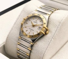 Omega Constellation 27mm Stahl/Gold Lady  Ref. 796.1201