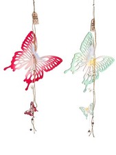 Formano Fenster Deko Hänger Schmetterling ca. 60 cm L Holz mit Durchbruch 562197