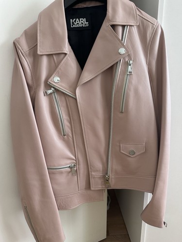 Karl lagerfeld lederjacke s - karl, gr