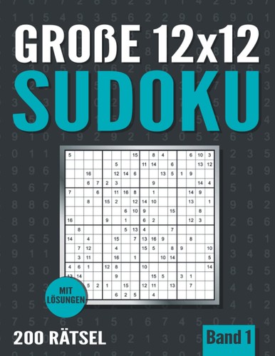 Sudoku heft 200 rätsel - sudoku, 12x12