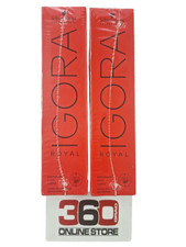 Schwarzkopf Igora Royal permanente Haarfarbe Mittelblond 2 x 60ml