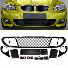Zubehör SET Gitter + Abdeckungen passend für BMW E60 E61 mit M-Paket Stoßstange