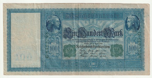 Banknote reichsbank - banknote,