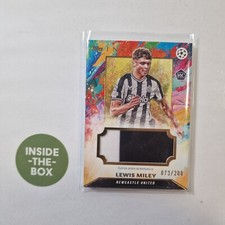 Miley Newcastle Inception Topps UEFA 2023 24 Lewis RC Patch Relic Memo /200