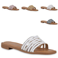 Damen Pantoletten Sandaletten