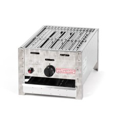 Edelstahl gasgrill flammig - edelstahl, 1-flammig