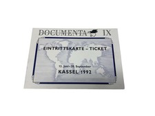 Original documenta IX Ticket
