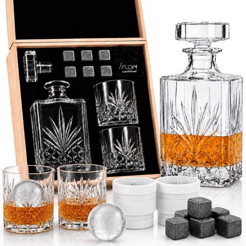 Klassische whisky dekanter - whisky,