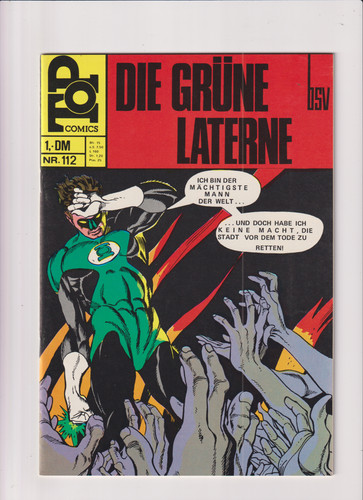 Top comics die - top, grüne