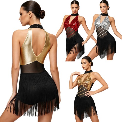 Frauen farbblock samba kostüm - samba,