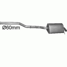 Endtopf Auspuff für MERCEDES