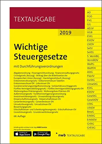 Wichtige steuergesetze mit - wichtige, steuergesetze: