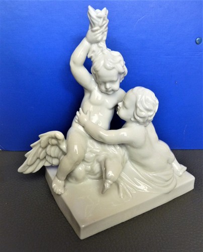 Porzellan figur zwei jungen - figur,
