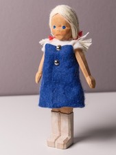 Puppe für Puppenstube Lotte Sievers-Hahn Oma 12 cm