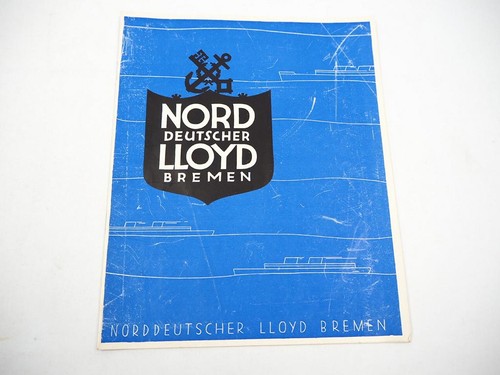 Prospekt norddeutscher lloyd - prospekt,