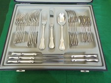 Robbe & Berking ALT-KOPENHAGEN Vorspeisenbesteck 6 Personen 30 Teile Silber 150