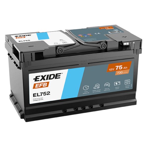 Exide el752 efb - exide, autobatterie