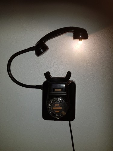 Telefon lampe posttelefon w49 - lampe,