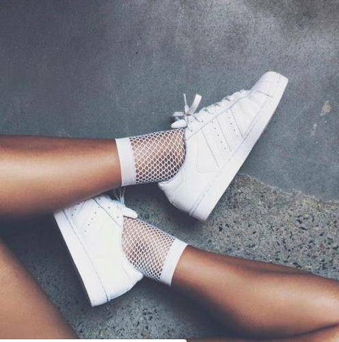 Sexy netz socken damen - netz,