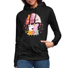 Peppa Wutz Und Luzie Locke Better Together Frauen Hoodie