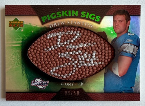 Drew stanton 2007 nfl sweet - drew,