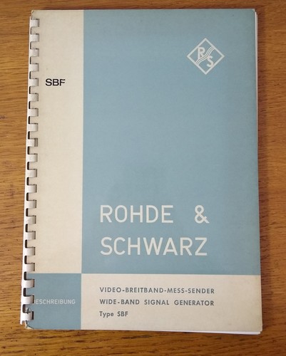 Rohde schwarz - &,