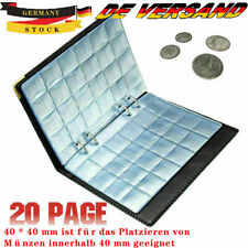 NEW 240tlg 2 Euro Münzalbum