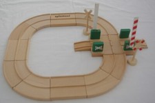 Holzautobahn 11 Teile, 2x