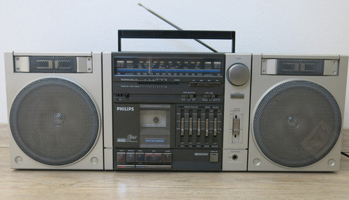 Großer philips ghettoblaster - großer,
