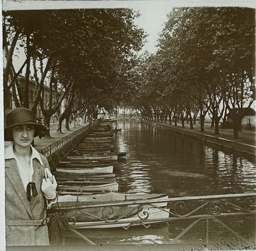 Frankreich annecy canal - annecy,