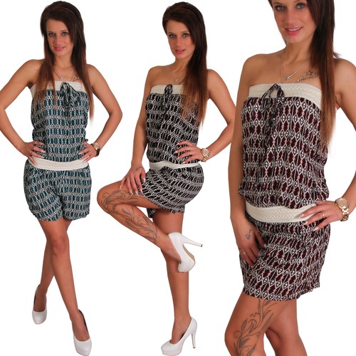 Overall ethno strick borte - overall,