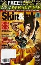 Skin & Ink Tattoomagazin + Poster, 12-2007 USA, Inia Taylor Maori, India Tattoos