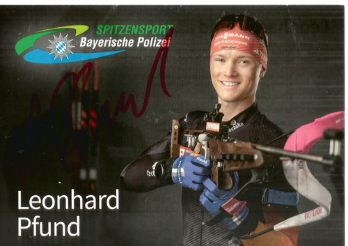 Leonhard pfund biathlon - pfund,