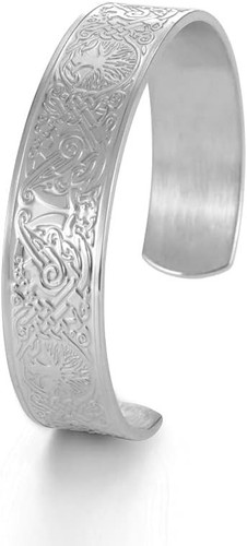 Keltischer knoten armreif - armreif,