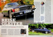 Oldtimer Praxis 03/2016 Mercedes 350 SLC mit 200PS Restaurierung - ein interessa