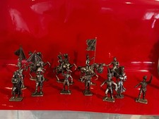 Konvolut Sammlung Zinnsoldaten marschierend Soldaten (1)