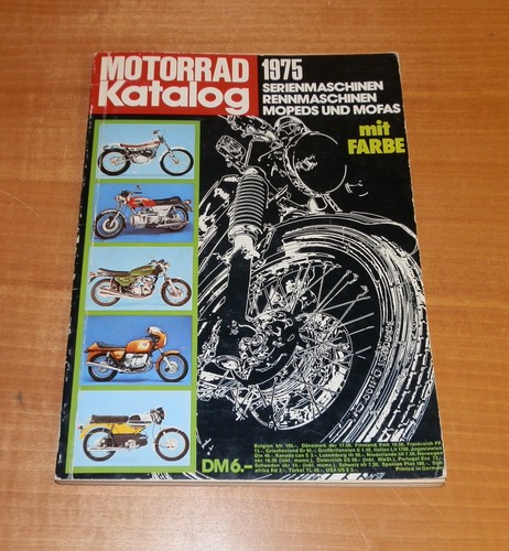 Motorrad katalog 1975 aus - motorrad,